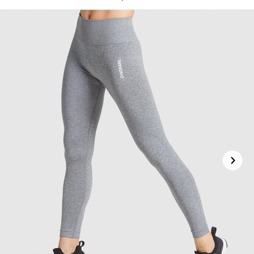 Gymshark Adapt Marl Seamless Leggings - Grey